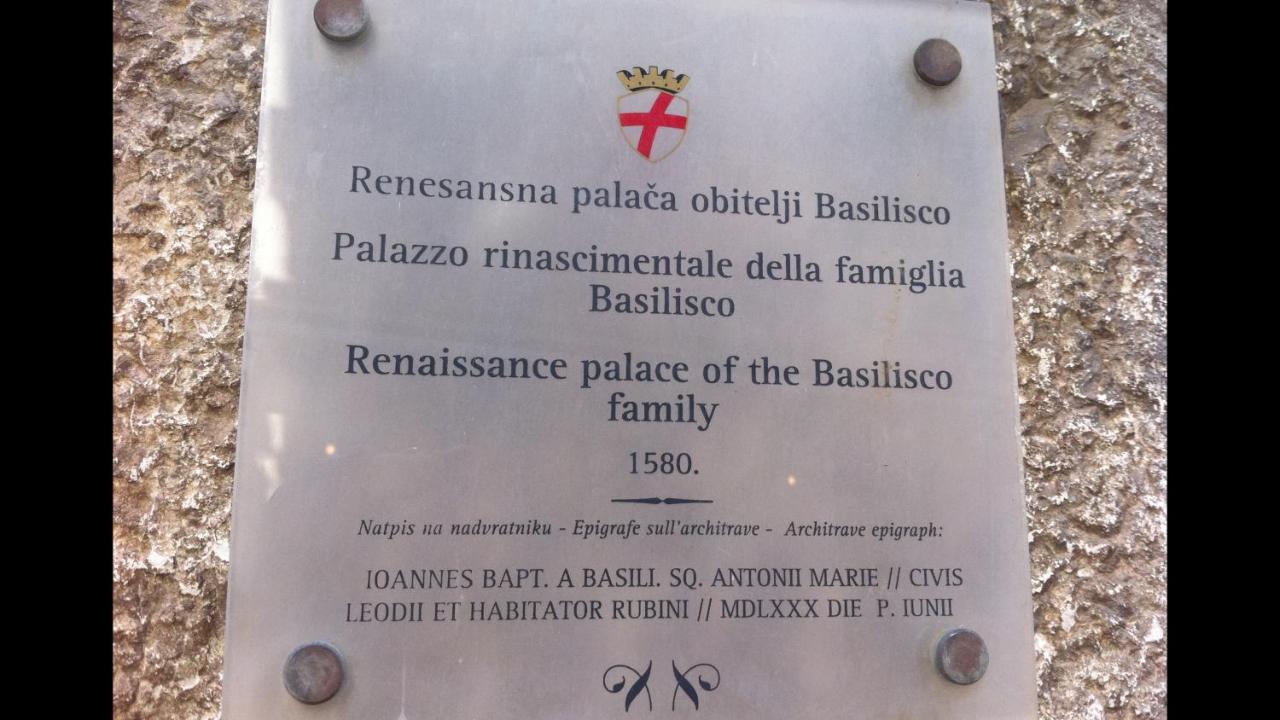 B&B Palace Basilico 1580. Rovinj Exteriör bild